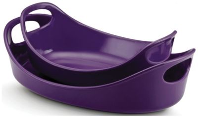 Rachael Ray Bubble & Brown Bakers Set of 2
