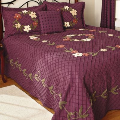 Victoria Chenille Bedspread & Accessories