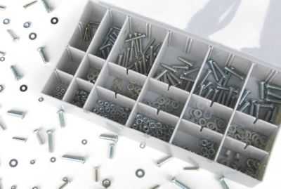 Performance Tool 1200pc Nut & Bolt Assortment