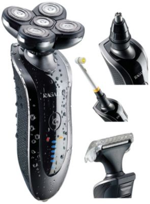 Ragalta 5Head Men's Wet/Dry Shaver w/3 Attachments