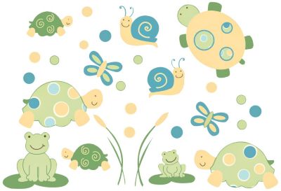 CoCo & Company Sunny Removable Wall Appliques