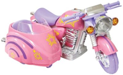Super Motorbike w/Side Car-Pink
