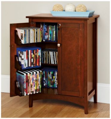 McLeland 2 Door Locking Media Cabinet