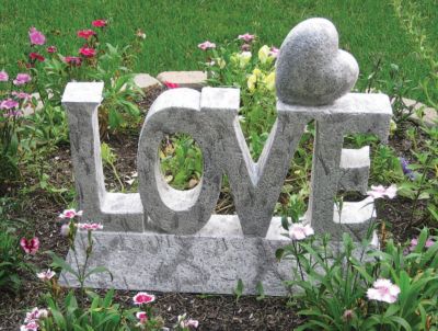 LOVE Garden Statue