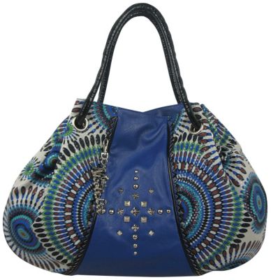 Nicole Lee Peacock Slouch Bag