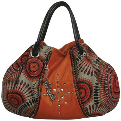 Nicole Lee Peacock Slouch Bag