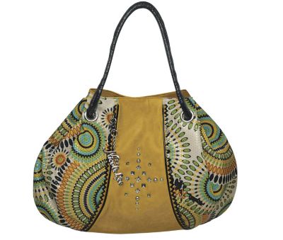 Nicole Lee Peacock Slouch Bag