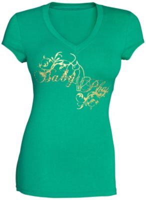 Baby Phat Women's V-neck Tee