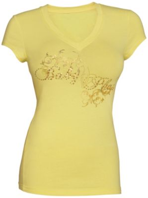 Baby Phat Women's V-neck Tee