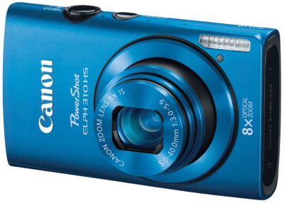 Canon Elph Blue 12MP/8X Zoom Digital Camera