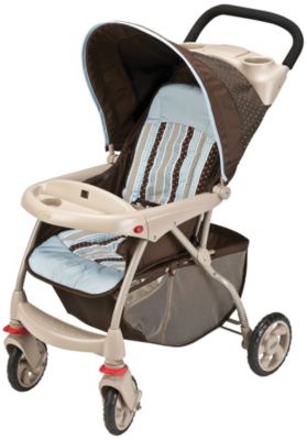 Evenflo Zing Travel System/Car Seat-Georgia Stripe