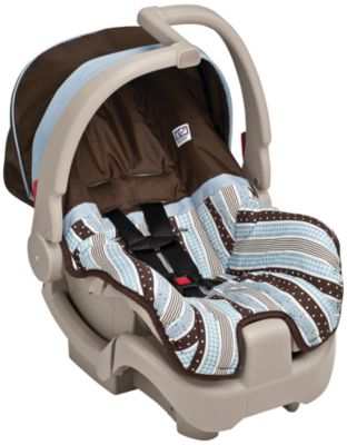 Evenflo Zing Travel System/Car Seat-Georgia Stripe