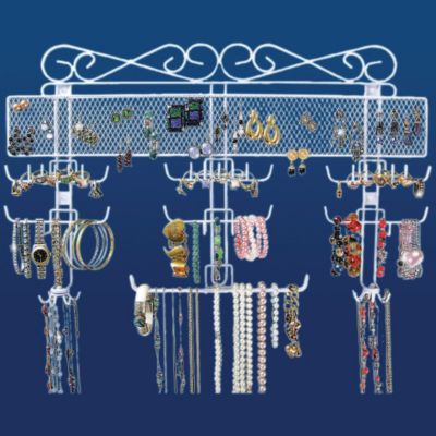 Organizing Jewelry Valet-White
