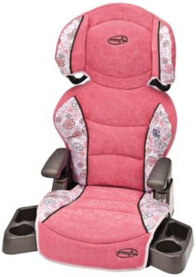 Evenflo Big Kid High Back Booster-Daisy Swirl