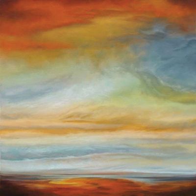 Earth & Sky II Canvas Wall Art