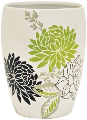 Waverly by Famous Home Fashions Cheri Wastebasket - White Apple