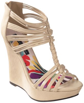 Michael Antonio Womens Granville Wedge Sandal
