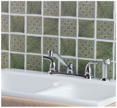 Solid and Accent Kitchen Tiles