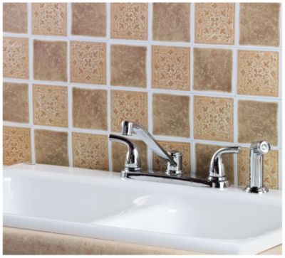 Solid and Accent Kitchen Tiles