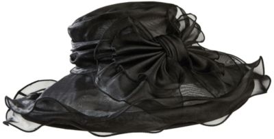 Vanessa Packable Organza Hat