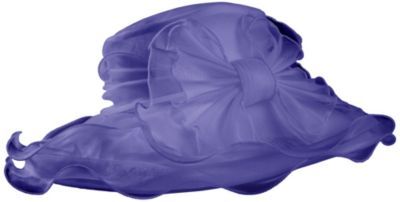 Vanessa Packable Organza Hat