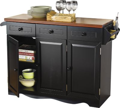 Kitchen Cabinet-Black