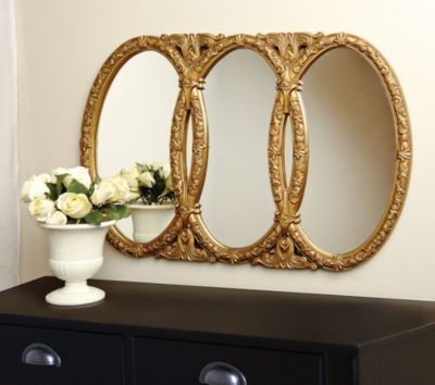 Triple Oval Mirror