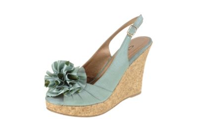 CL by Laundry Ladies' Ilena 2 Organza Silk Wedge