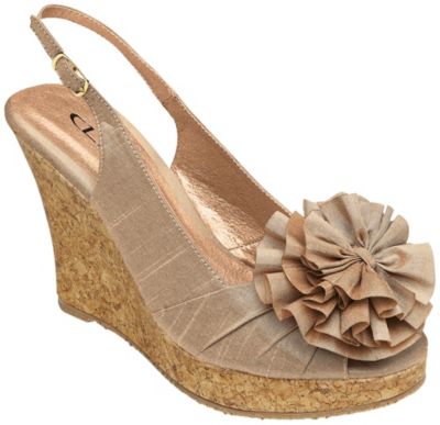 CL by Laundry Ladies' Ilena 2 Organza Silk Wedge