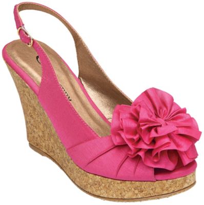 CL by Laundry Ladies' Ilena 2 Organza Silk Wedge