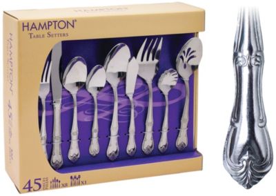 Hampton Forge Fawn 45pc Flatware Set