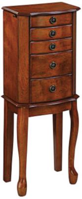 Jewelry Armoire-Walnut