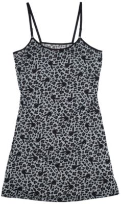 Chemise Playboy c/estampado de leopardo