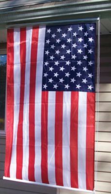 American Flag Roller-Shade
