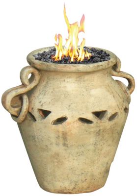 Aria Ceramic Propane Tabletop Firebowl
