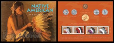 Native American West Coin & Stamp Collection