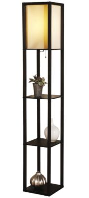 Adesso 3 Shelf Floor Lamp