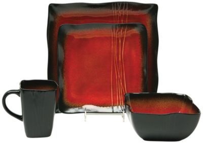 Baum Bros. Galaxy 16pc Dinnerware Set for 4
