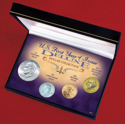 US 1st Year of Issue Deluxe Dollar Collection