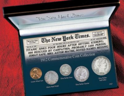 NY Times Titanic 1912 Commemorative Coin Collectio