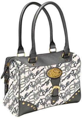 Bolso Apple Bottom con logotipo estampado