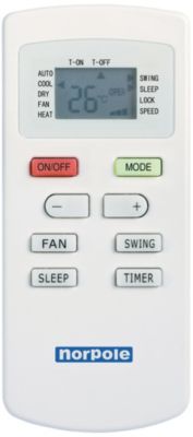 Norpole 8,000 BTU Portable Room Air Conditioner