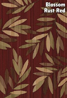 Kona 47x65 Rug - Rust Red