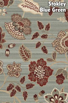 Stokley Rug - Blue Green