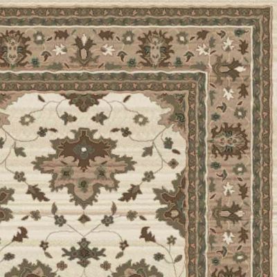 Ethnicagra 47x65 Rug - White Beige