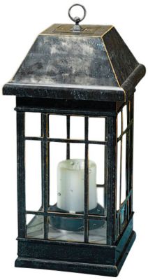 Solar Pillar Candle Lantern