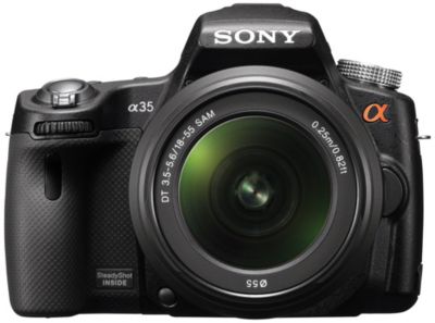 Sony 16.2MP Alpha Digital SLR with 18-55MM Lens