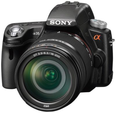 Sony 16.2MP Alpha Digital SLR with 18-55MM Lens