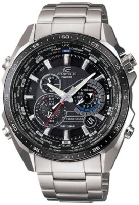 Casio Men's Ediface World Time Chronograph Watch