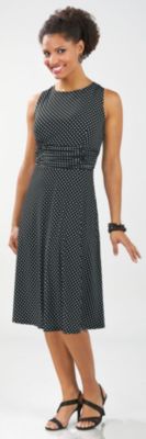 Westside Womens Dot Dress